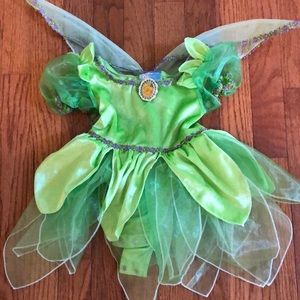 EUC Disney Store Tinkberbell Costume